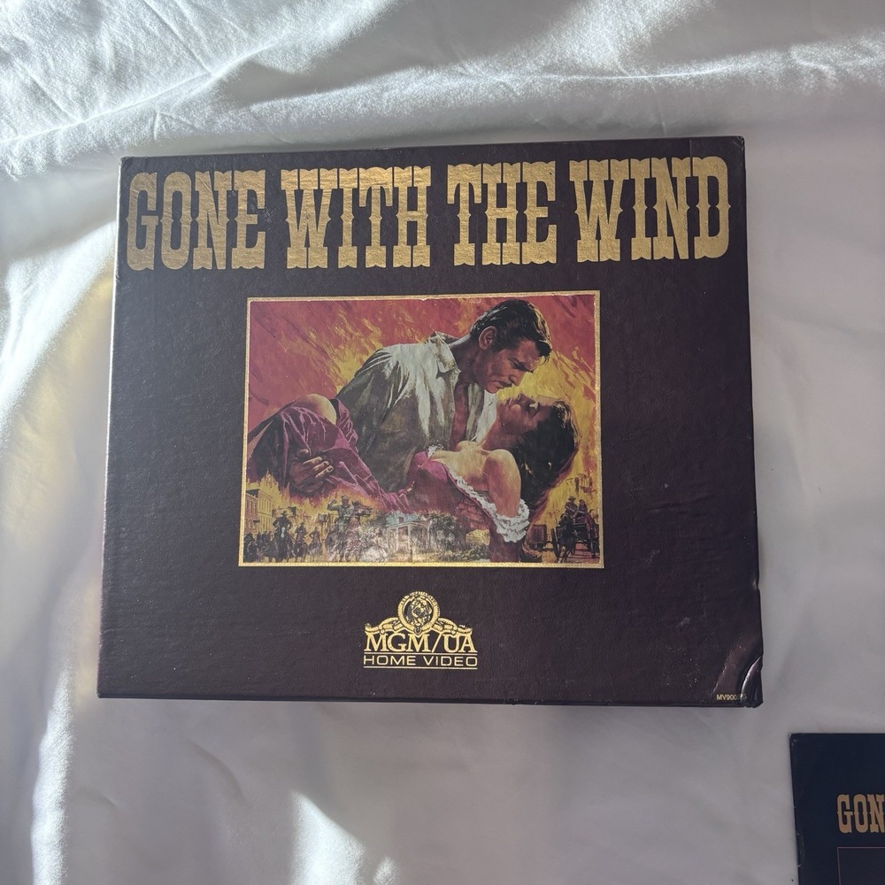 COLLECTORS EDITION Gone With The Wind VHS Box Set Part 1‎ and 2 MGM Home Video